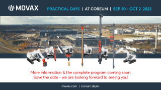 MOVAX Practical Days, Sep 30 - Oct 2, 2022